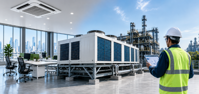 Industrial and commercial cooling solutions